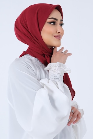 Harem Scarf Amor Eşarp - Bordo Bordo