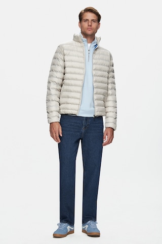 Ucla Northwın Bej Fermuarlı Ve Cepli Polyester Standard Fit Erkek Mont - Bej