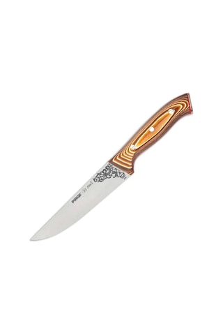 Pirge 32102 Elite Kurban, Kasap Bıçağı 16,5 Cm - Kahverengi Perçinli Kompozit Sap Pirge 32102 Elite Kurban, Kasap Bıçağı 16,5 Cm - Kahverengi Perçinli Kompozit Sap