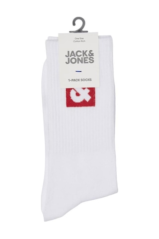 Jack & Jones Jacli Logo Tennis Sock Erkek Çorap-26489 - Kırmızı
