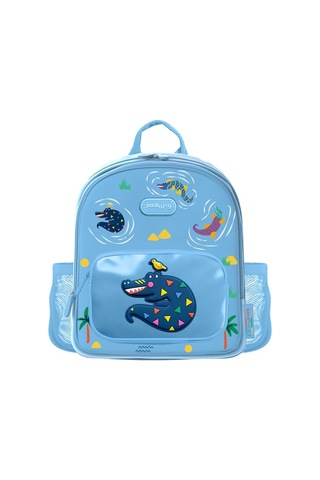 Packnjoy - Çocuk Sırt Çantası Small 2-4 Yaş - Snappy Croc Mavi