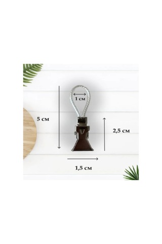 Konesam 10'lu Çelik Ve Silikon Evcil Kullandımcı Oynatıcı Seti - Çamaşır, Perde, Mutfak Bezi Tutucu - Dayanıklı, Çok Amaçlı, Kolay Kurulum Beyaz