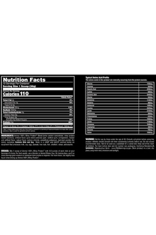 Animal, 100% Whey Protein 454 Gr Çilek Aromalı Çilek