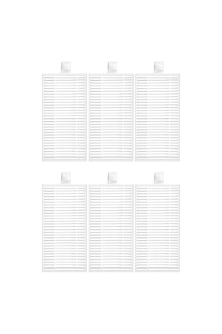 Gildedwill Lefan M2/plus/m2s Pro Elektrikli Süpürge Parçaları Yıkanabilir Filtre Elemanı 6 Adet İçin Hepa Filtre Yedek Parçaları