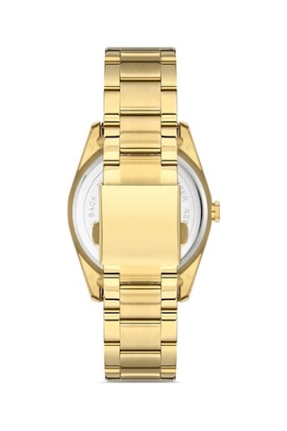 Ferro F11211a-b2 Quartz Çelik Altın Rengi Siyah Kadran 41 Mm Erkek Kol Saati