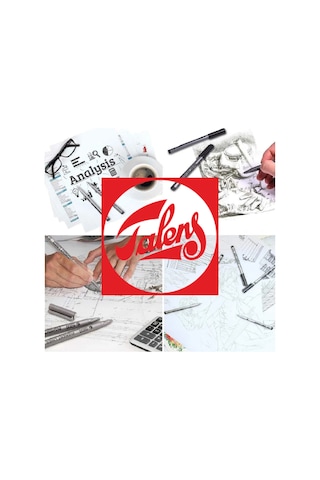 Teknik Çizim Kalemi Pigment Fineliner Kalem Siyah 12 0.70mm