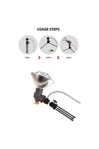 Padalink Taşınabilir Kamp Isıtıcısı - Ayarlanabilir Çadır Isıtma Ekipmanı, Soğuk Havalarda Dış Mekan Kullanımı İçin İdeal Çok Renkli