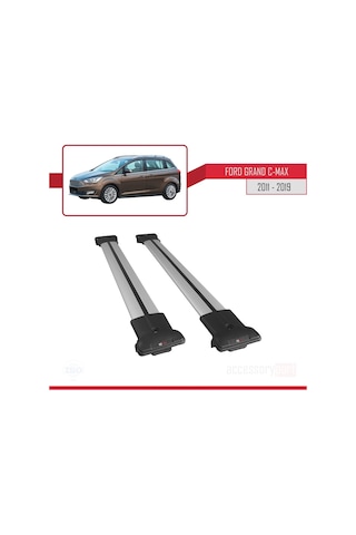 Ford Grand C-Max 2011-2019 Arası Fly Model Ara Atkı Tavan Barı Gr