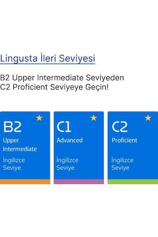Lingusta Methodu: İleri Seviyesi İngilizce Eğitim Paketi
