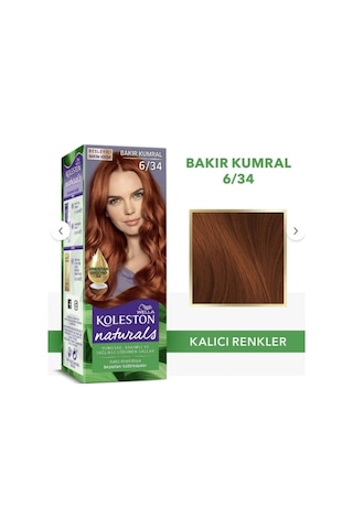 Koleston Naturals 6/34 Bakır Kumral Saç Boyası