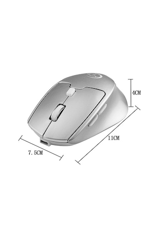 Novahub Kablosuz 2.4g+bt4.0 Çift Modlu 2400dpi Oyun Faresi - Şarj Edilebilir 001