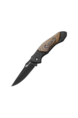 Valkyrie Mini Taktik Katlanır Çelik Outdoor Kamp Bıçak 15.8 Cm Kompakt & Dayanıklı Tasarım Sarı Sarı