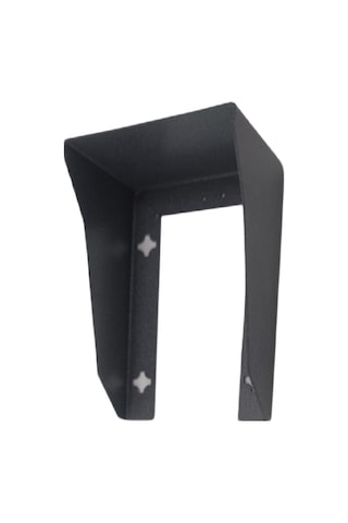 Diafon Zil Paneli Koruyucu Kapı Zili Metal Yağmurluk Aparatı Antrasit 10x15x8