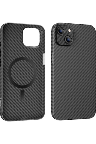 Hoco Apple Uyumlu iPhone 14 6.1 Kılıf Manyetik Magsafeli Kamera Korumalı Tele
