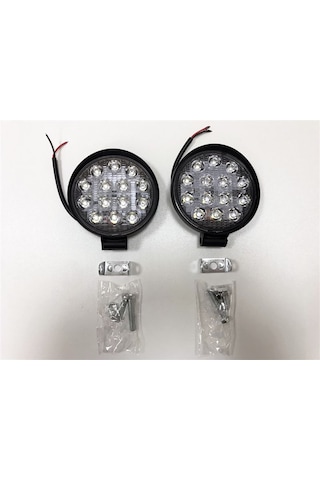 Replax Off Road Sis Farı Sis Lambası 14 Led Yuvarlak 2,Li Paket
