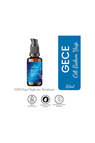 Gece Bakım Yağı 50 Ml