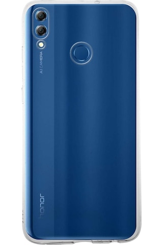 Huawei Honor 8x 1mm Silikon Şeffaf Kapak