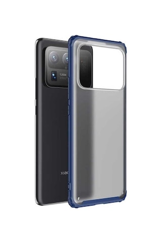 Xiaomi Mi 11 Ultra Kılıf Zore Volks Kapak Lacivert