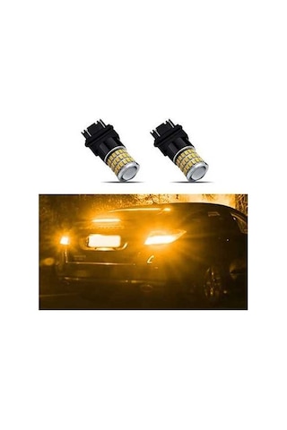 Besthome1 2 Adet 3157 Led Tekerlek Işığı - 54smd+3smd, 9-30v, 360 Aydınlatma, Fren/arka Park/ıçin