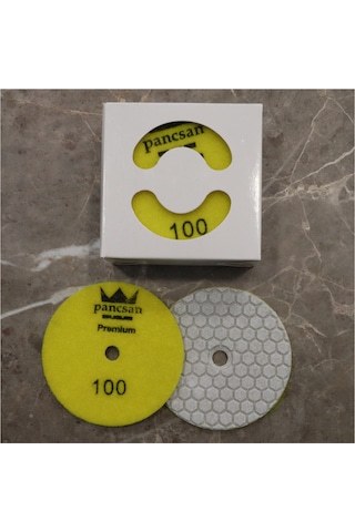 Pancsan - Kuru Esnek Parlatma 100 Ped Leri 100 Mm Elmas Porselen , Granit , Mermer , Çimstone , Seramik