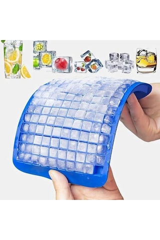 Mini Küp Şekilli , Silikon Buz Kalıbı - 160'lı Mini Buz Kalıbı Silikon Diğer