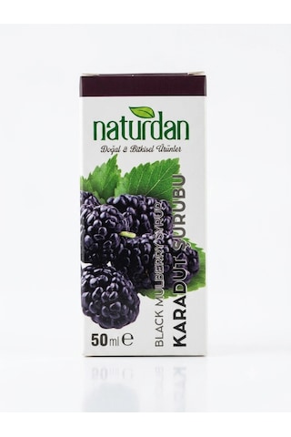 12 Adet - Naturdan Karadut Şurubu 50 Ml Diğer