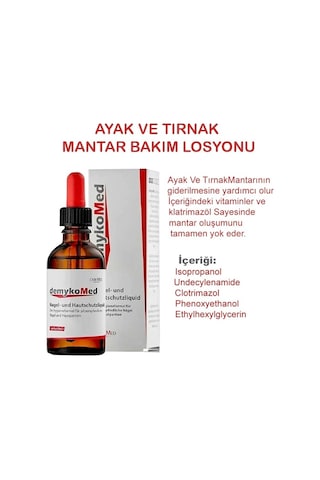 Demykomed Ayak Mantarı ve Koku Karşıtı Losyon  50 ML