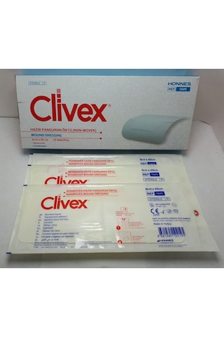 Hazır Pansuman Örtü Non-woven 9cmx25cm 25adet C625