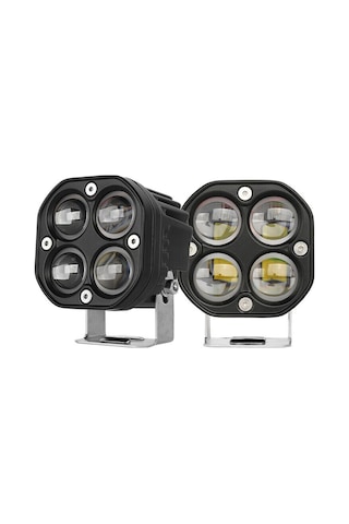 3'' Beyaz Led Spot Uzun Kısa Off Road, Motosiklet Sis Farı Çalışma Lambası 12-24v 40w