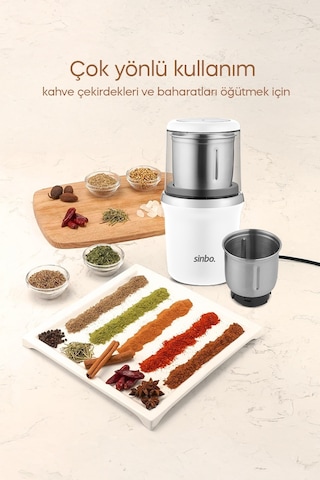 Sinbo SCM-2982 Kahve & Baharat Öğütücü