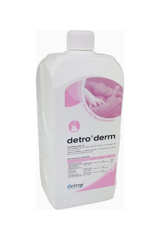 Detro Derm El Dezenfektanı Pompalı 1 L