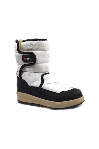 Ayakkabımood Le Petit Beyaz Kar Desenli Içi Kürklü Kız Çocuk Kar (509304863)