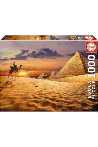 Educa 1000 Parça Çöldeki Deve - 19643 - Camel In The Desert