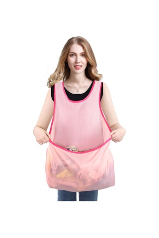 Skycity Genel Oxford Kumaşı Pembe Ev & Balkon Kullanıma Uygun Su Geçirmez Omuz Çantası, Bel Bükmeden Kolay Çamaşır Kurutma, Üniversite Öğrencileri Ve Kadınlar İçin Taşınabilir Ev Gereci Genel Oxford Dokusu Pembe