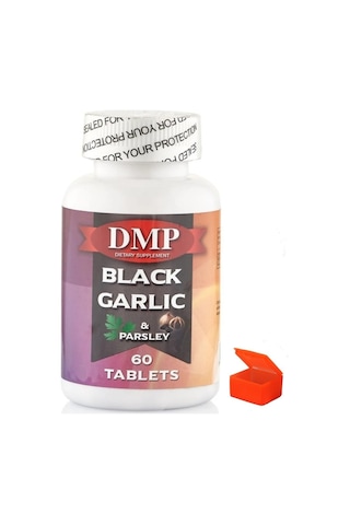 Dmp Black Garlic Siyah Sarımsak Maydanoz 60 Tablet - Hap Kutusu