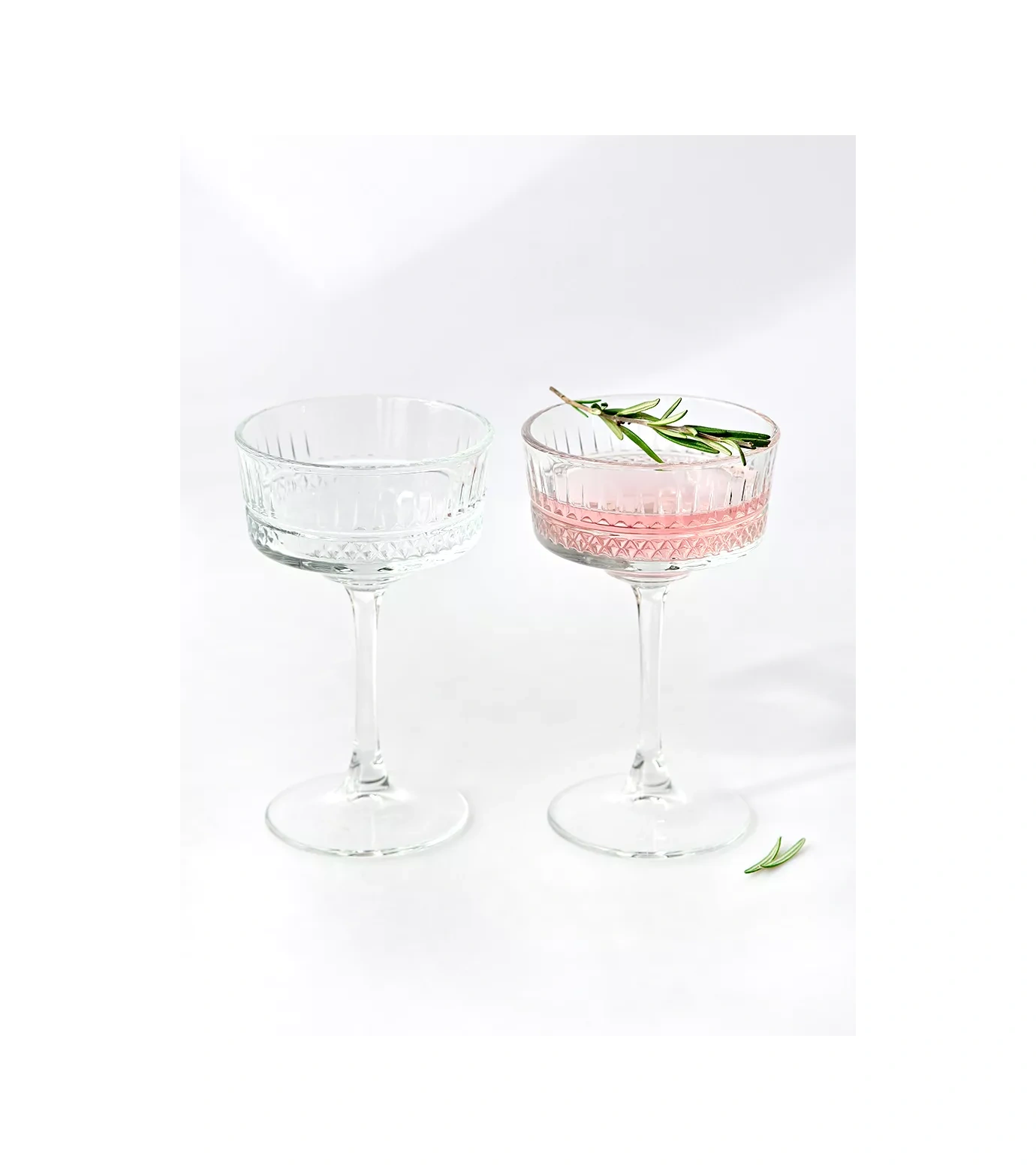 Pasabahce 2 Adet Şampanya Kadehi Geniş Krem Şişesi Seti 221467585