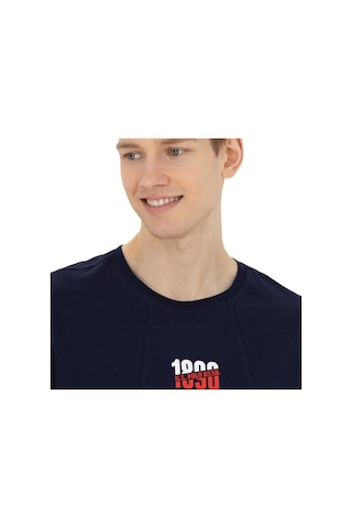U.s. Polo Assn. Erkek Comfort Fit Bisiklet Yaka Tişört Lacivert