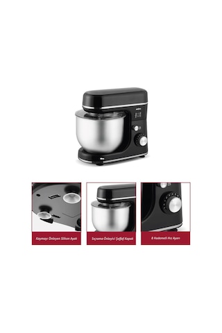 Sinbo SMX-2769 1300 W Standlı Mikser Siyah