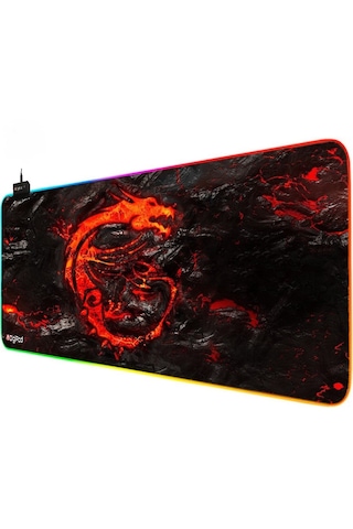 Digipod Gaming Oyuncu Mousepad Rgb Gaming Oyuncu Pad Kaymaz Taban 70 X 30 4 Kalınlik 002