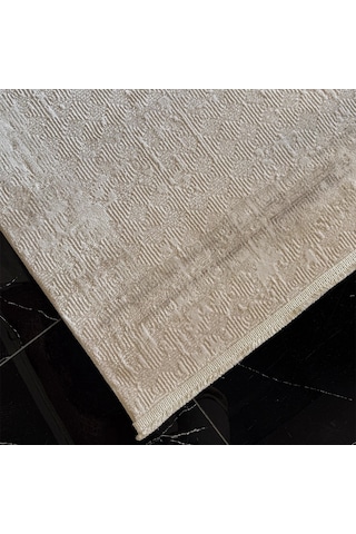 Hoom Rugs İpek 1132 Yumuşak Dokulu Modern Vizon Halı Vizon