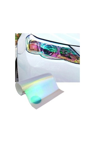 Far Stop Filmi Far Folyosu Bukalemun Rengarenk Far Çizik Çizilme Engelleyici Folyo 100cm X 30cm