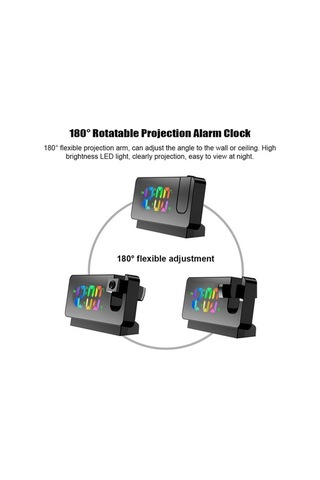 Wondernest Saat Projektörlü Döner Çalar Projeksiyon Lichen 180 Ma