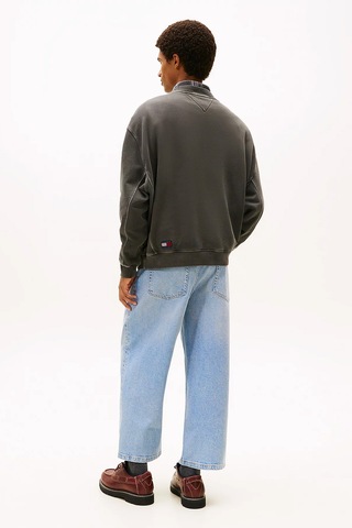 Tommy Jeans Erkek Sweatshirt-dm0dm22363 Siyah