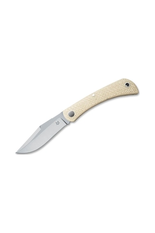 Fox Knives Libar Micarta Coyote Kamp Çakı Krem