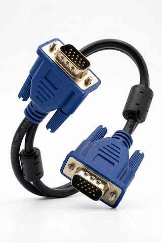Gabble 3+4 Lux Kalın Vga Kablosu Monitör Projeksiyon Güvenlik Dvr Görüntü Kablosu