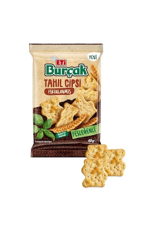 Burçak Fesleğenli Tahıl Cipsi 40 G X 14 Adet