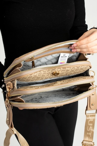 Just Polo Kadın Kum Taba Orta Boy Şıklığı Ve Konforu Buluşturan Omuz Çantası Shoulder Bag 342053mh Kum - Taba 45092329