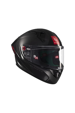 Mt KRE+ S Solid Carbon Solid Kask Siyah