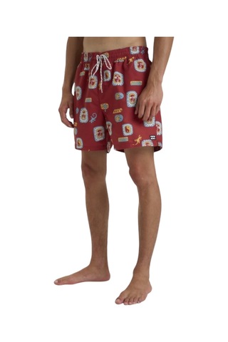 Bıllabong Billabong Vacay Lb Erkek Kırmızı Volley Short Dyr Çok Renkli