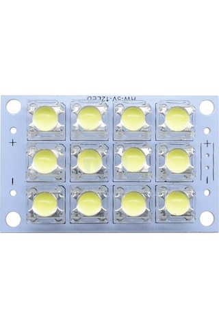 Dc 3v 5v 1w Beyaz Led Board Modül 12 Adet Led Masa Gece Lambası
